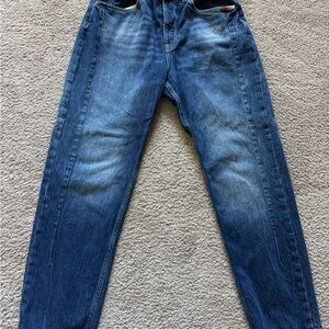 Womens Blue Denim Jeans  by Scotch and Soda.